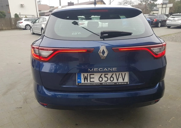 Renault Megane cena 45800 przebieg: 132000, rok produkcji 2019 z Rejowiec Fabryczny małe 232